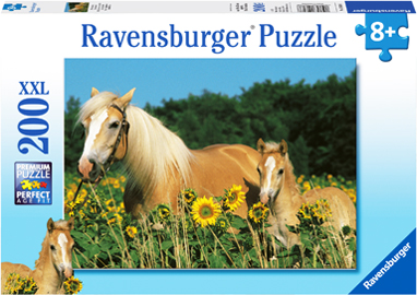 Kinderpuzzle XXL Ravensb Pferdeglück 200 Teile